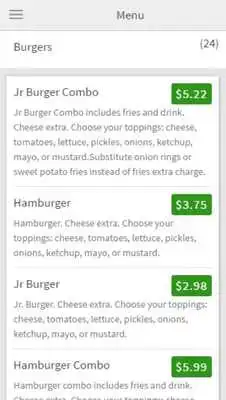 Play Sams Hamburgers and More