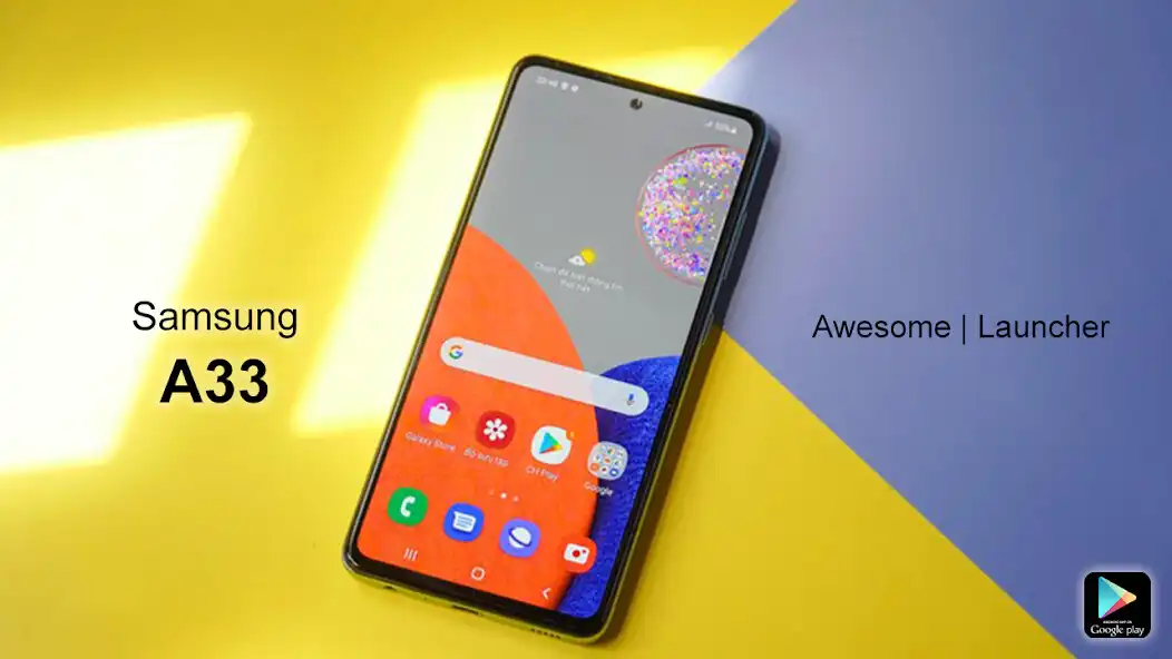 Play Samsung A33 Launcher:Wallpaper as an online game Samsung A33 Launcher:Wallpaper with UptoPlay