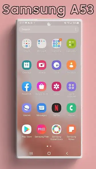 Play Samsung A53 theme  and enjoy Samsung A53 theme with UptoPlay