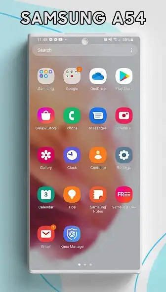 Play Samsung A54 theme  and enjoy Samsung A54 theme with UptoPlay