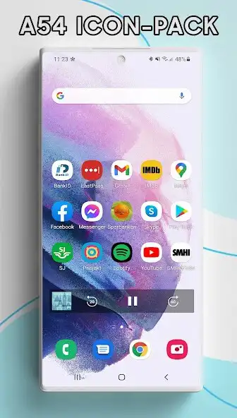 Play Samsung A54 theme as an online game Samsung A54 theme with UptoPlay