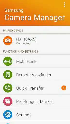 Play Samsung Camera Manager App as an online game Samsung Camera Manager App with UptoPlay