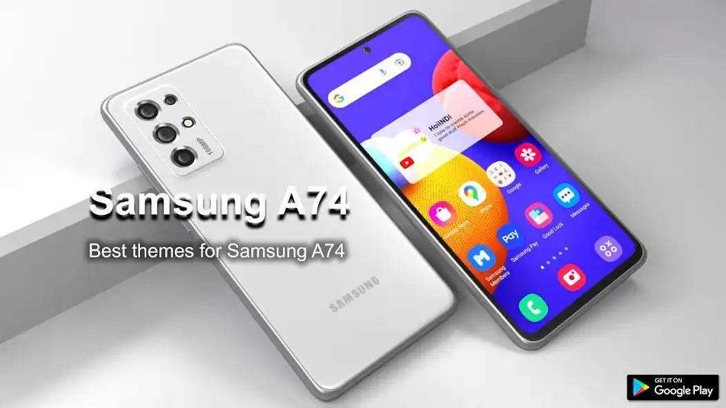 Play Samsung Galaxy A74 Launcher as an online game Samsung Galaxy A74 Launcher with UptoPlay
