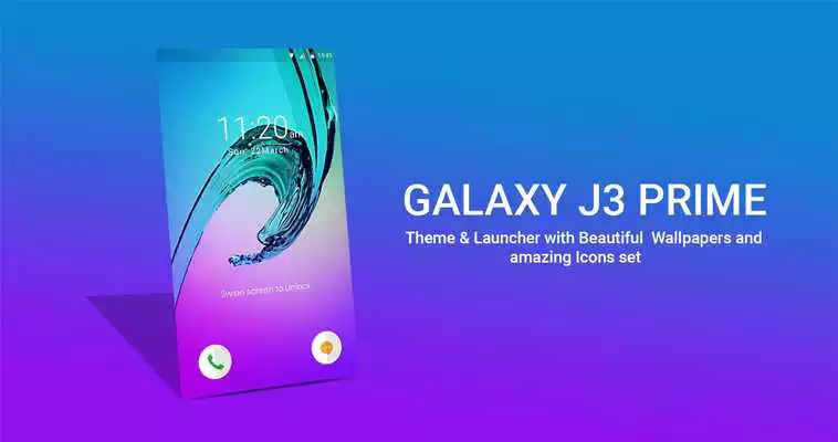 Play Samsung Galaxy J3 Prime theme