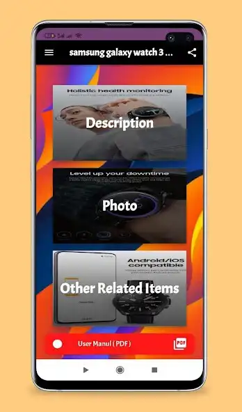 Play samsung galaxy watch 3 guide  and enjoy samsung galaxy watch 3 guide with UptoPlay