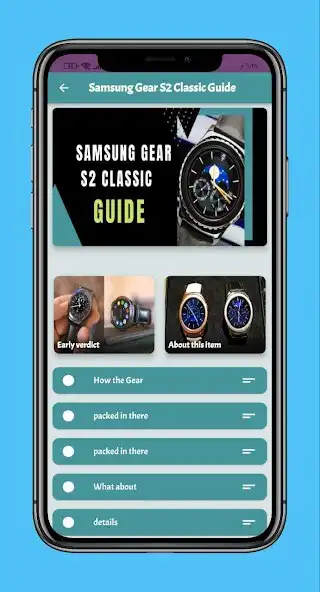Play Samsung Gear S2 Classic Guide  and enjoy Samsung Gear S2 Classic Guide with UptoPlay