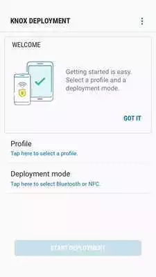 Play Samsung Knox Deployment