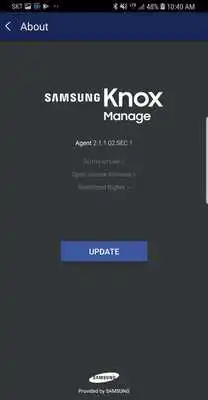 Play Samsung Knox Manage