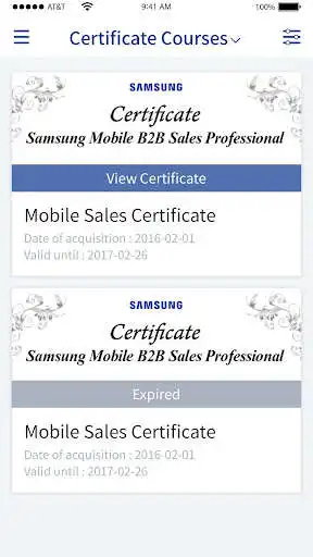 Play Samsung MBA (Samsung Mobile B2B Academy)