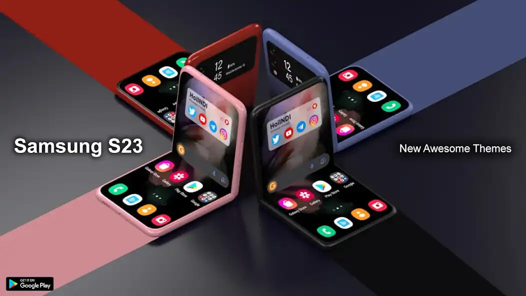 Play Samsung S23 Launcher:Wallpaper as an online game Samsung S23 Launcher:Wallpaper with UptoPlay