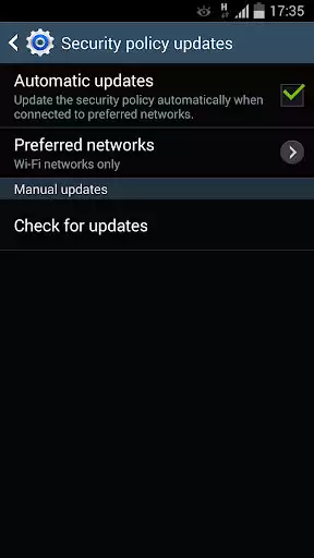 Play Samsung Security Policy Update  and enjoy Samsung Security Policy Update with UptoPlay