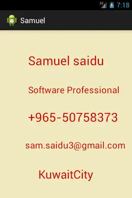 Play Samuel Saidu3