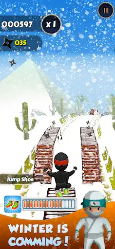 Play Samurai Ninja Dash as an online game Samurai Ninja Dash with UptoPlay