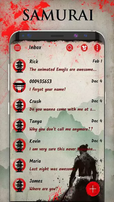 Play Samurai SMS