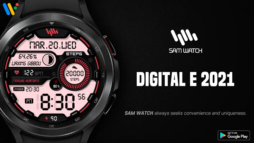 Play SamWatch Digital E 2021  and enjoy SamWatch Digital E 2021 with UptoPlay
