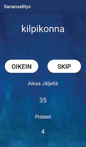 Play Sanaselitys as an online game Sanaselitys with UptoPlay