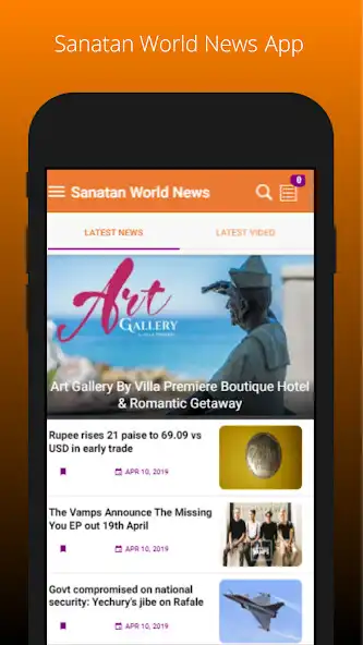 Play Sanatan World News  and enjoy Sanatan World News with UptoPlay