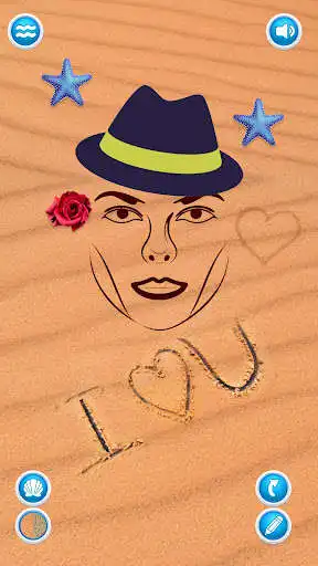 Play Sand Art Drawing : Beach Sketch Paint  and enjoy Sand Art Drawing : Beach Sketch Paint with UptoPlay