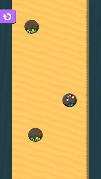 Play Sand Ball 2 : Dig Ball Game as an online game Sand Ball 2 : Dig Ball Game with UptoPlay