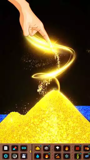 Play SandBox: Sand Pixel Simulator as an online game SandBox: Sand Pixel Simulator with UptoPlay