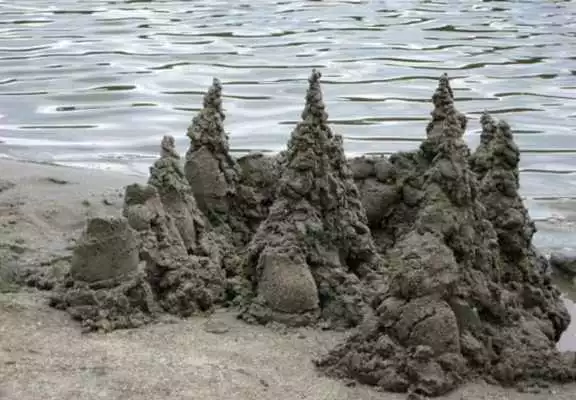 Play sand castle ideas