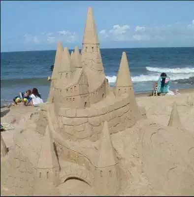 Play sand castle ideas