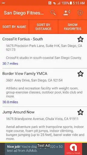 Play San Diego Fitness Centers