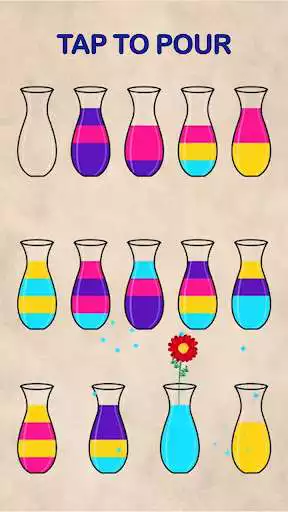 Sand Sort Puzzle - Color Sorting Game online game with UptoPlay