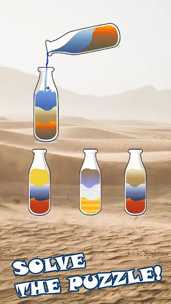 Play Sand Sort Puzzle Color Sorting as an online game Sand Sort Puzzle Color Sorting with UptoPlay