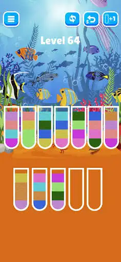 Play Sand Sort Puzzle as an online game Sand Sort Puzzle with UptoPlay