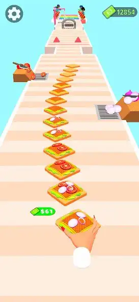 Play Sandwich Run Race: Runner Game  and enjoy Sandwich Run Race: Runner Game with UptoPlay