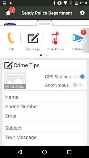 Play Sandy Police Department as an online game Sandy Police Department with UptoPlay