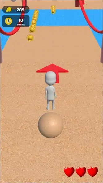 Play Sandy Run as an online game Sandy Run with UptoPlay