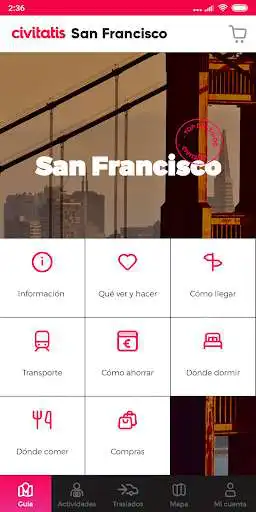 Play San Francisco Guide by Civitatis as an online game San Francisco Guide by Civitatis with UptoPlay