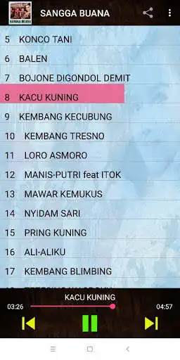 Play Sangga Buana Campursari Tembang Mat Matan Offline as an online game Sangga Buana Campursari Tembang Mat Matan Offline with UptoPlay