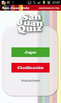 Play San Juan Quiz