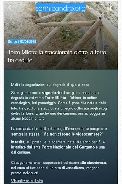 Play Sannicandro.org as an online game Sannicandro.org with UptoPlay