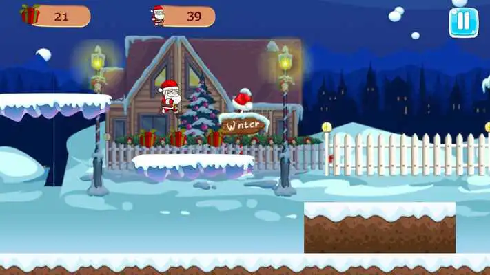 Play Santa Adventures Run