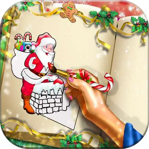 Play Santa Christmas Coloring games kids APK