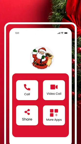 Play Santa Christmas Video Call as an online game Santa Christmas Video Call with UptoPlay