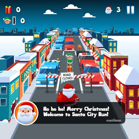 Play Santa City Run 2021  and enjoy Santa City Run 2021 with UptoPlay