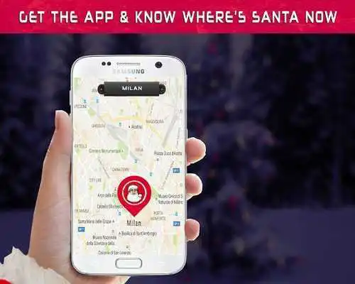 Play Santa Claus GPS Position finder For Kids