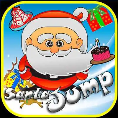 Play santa claus jumping christmas