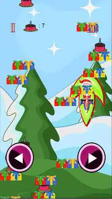 Play santa claus jumping christmas