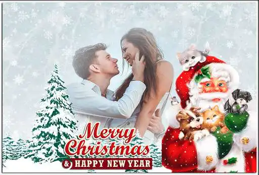 Play Santa Claus Photo Frame