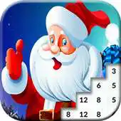 Free play online Santa Claus Pixel Art: Christmas Color By Number APK