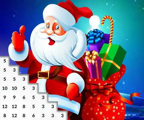 Play Santa Claus Pixel Art: Christmas Color By Number