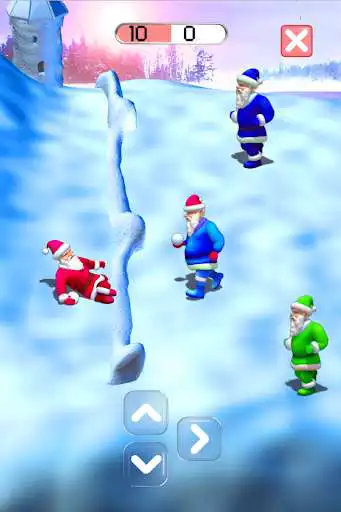 Play SantaClaus-PlayingSnowballs *  and enjoy SantaClaus-PlayingSnowballs * with UptoPlay