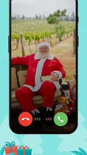 Play Santa Claus Video Calling Simulator as an online game Santa Claus Video Calling Simulator with UptoPlay