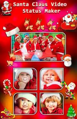 Play Santa Claus Video Status Maker - Editor , Creator